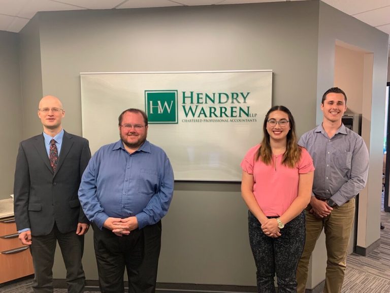 Four new Hendry Warren staff