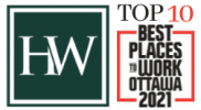 Hendry Warren Named in Top 10 of 2021 Best Places to Work in Ottawa